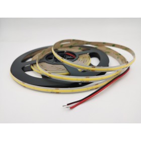 Led strip cob dc24v in kapton 480 led/m 15w/m 1700lm/m 4000k or 8/500cm