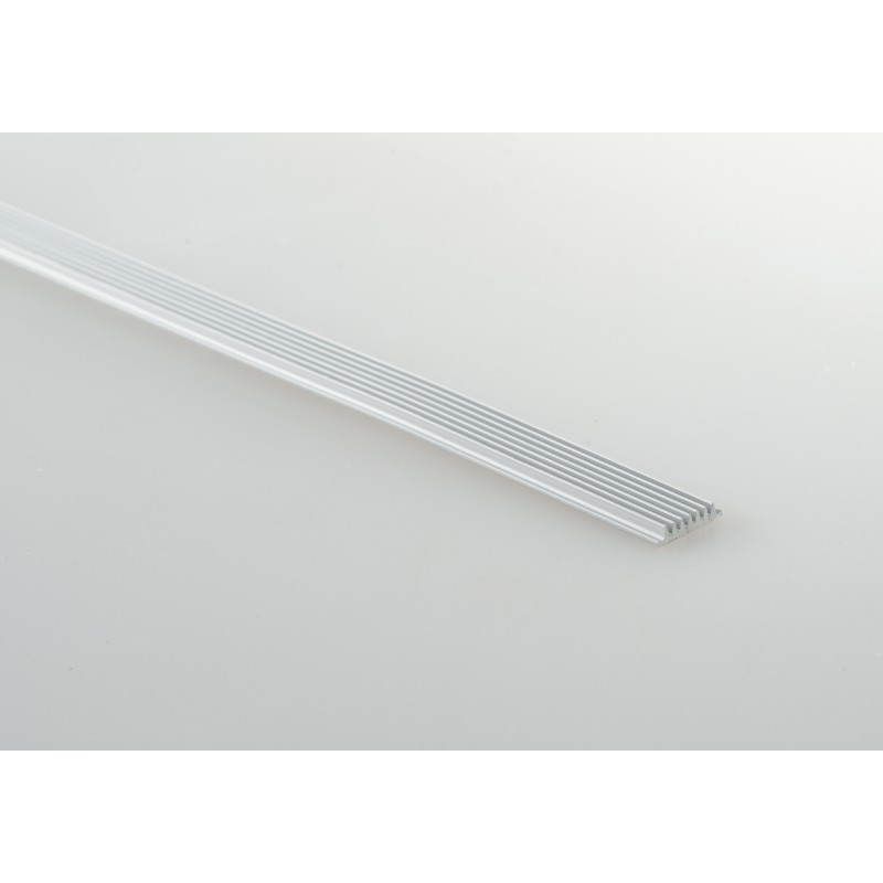Base profile for dissipation strip silver color 2m