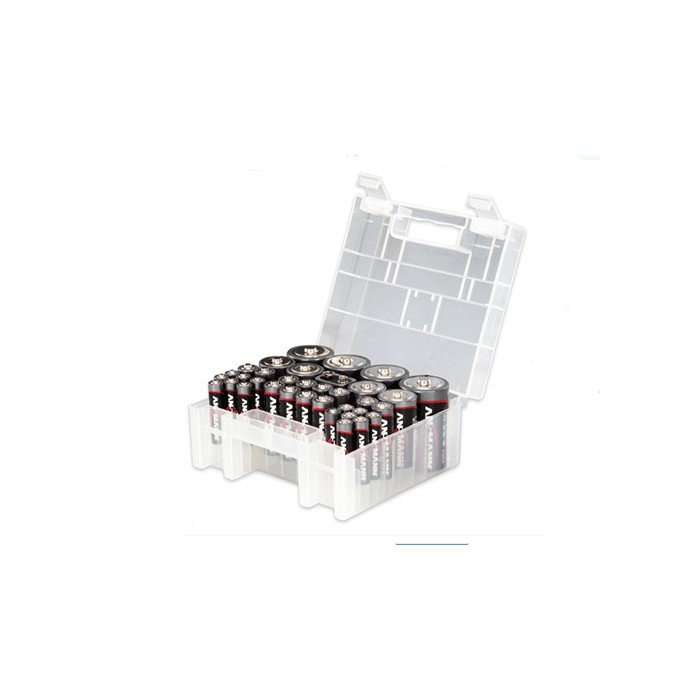 Box-pack sortiert 35pz alkali-batterien elektronischer... 2