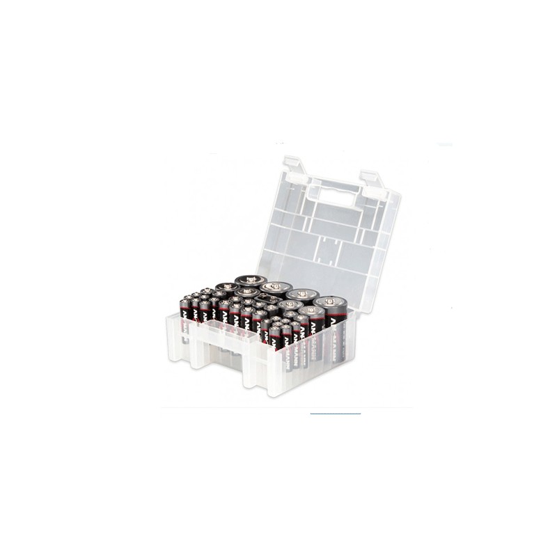 Box pack assortiment de piles alcalines 35pz...