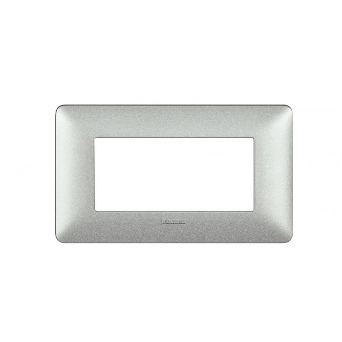 Placca matix 4p bianco calce AM4804TBC Bticino