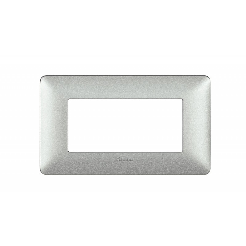 Placca matix 4p bianco calce AM4804TBC Bticino