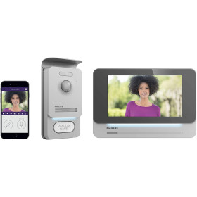 Videocitofono alta qualità dell’immagine e sempre connesso philips 7 pollici touch