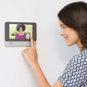 Videocitofono alta qualità dell’immagine e sempre connesso philips 7 pollici touch