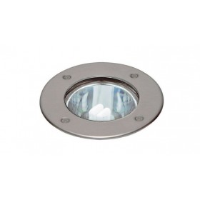Faro illuminazione calpestabile walker luce esterna inox-sat 