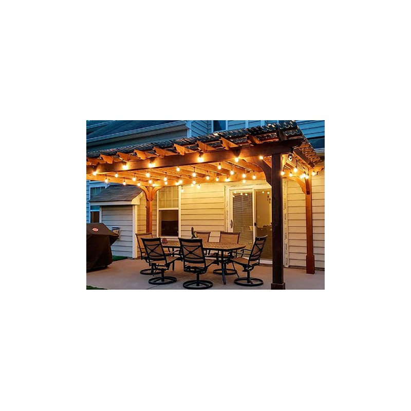 Cordoniera stringa elettrificata per luci esterno 10XE27