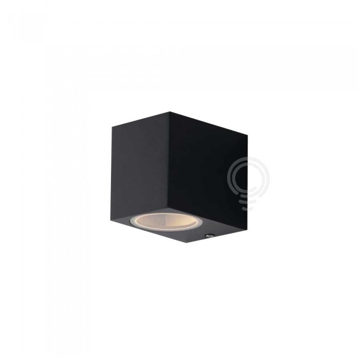Anthracite wall light 1xgu10 ip54 230v