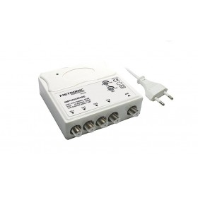 TV-Verstärker für den Innenbereich, 4 VHF/UHF-LTE-Ausgänge, 230 V, 5G-Filter