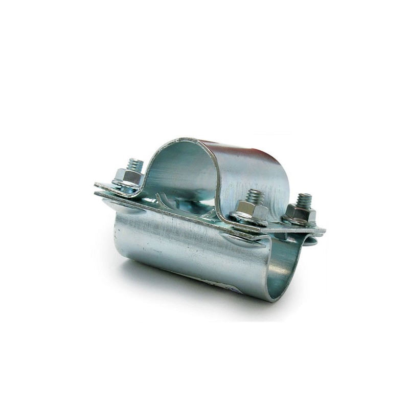 Staffa acciaio zanca a croce per pali da antenna 