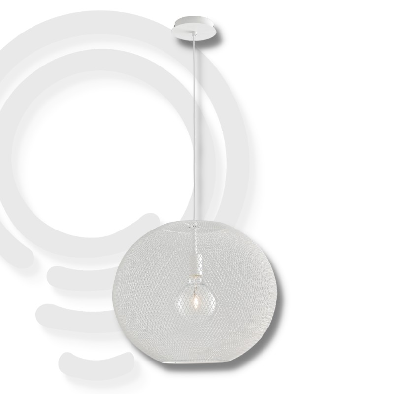 Suspension en blanc 1xe27