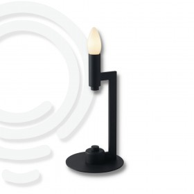 Lume grigio 1xe14 15x37 cm 