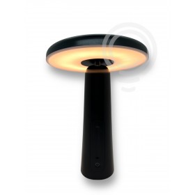 Lampe de table portable et rechargeable avec interrupteur tactile et réglage de lintensité lumineuse 3000k ip44 led 4w 160lm