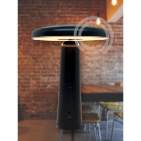 Lampe de table portable et rechargeable avec interrupteur tactile et réglage de lintensité lumineuse 3000k ip44 led 4w 160lm