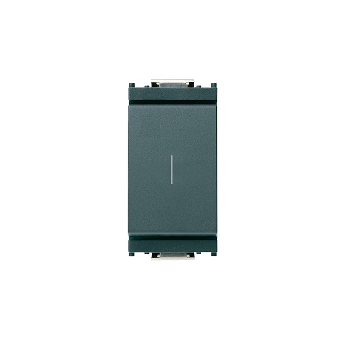 Pulsante unipolare in chiusura 1p no 16a grigio 16101 vimar idea