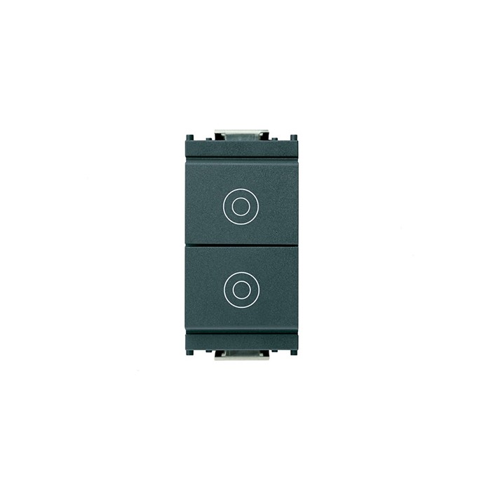 Doppio pulsante salita discesa 1p no 10a grigio 16121 vimar