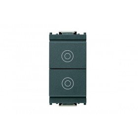 Doppio pulsante salita discesa 1p no 10a grigio 16121 vimar