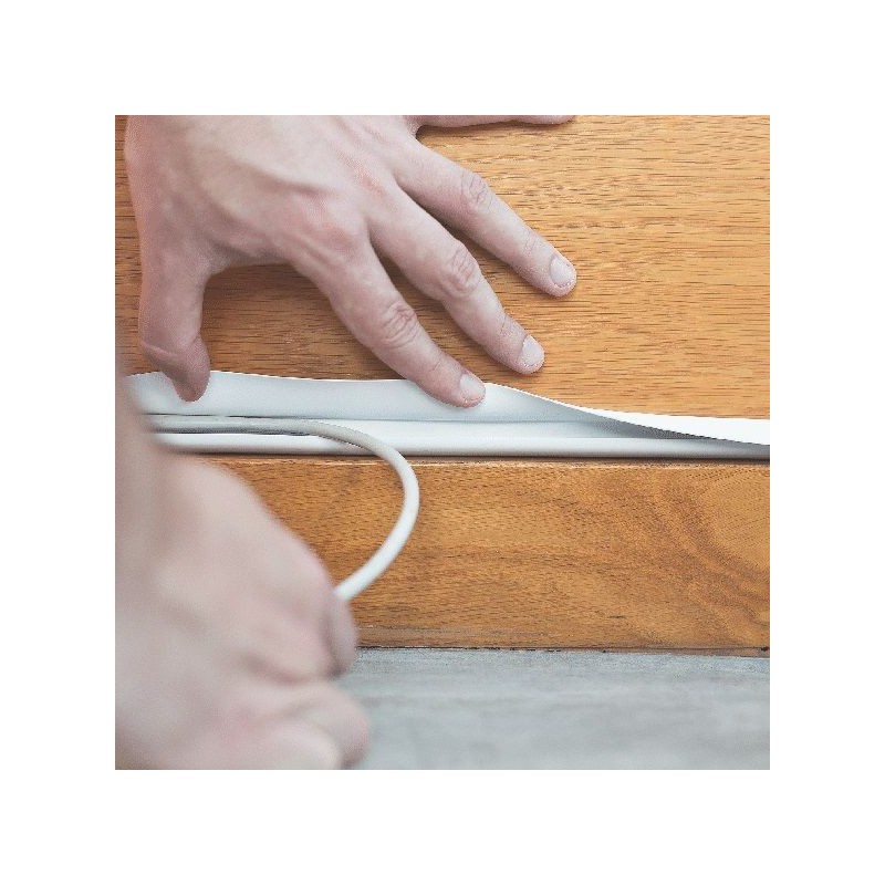 Canalina adesiva flessibile rotolo 5 metri...