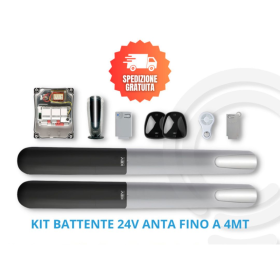 Motore kit battente cancelli ray anta 4mt 24v rolling code key automation