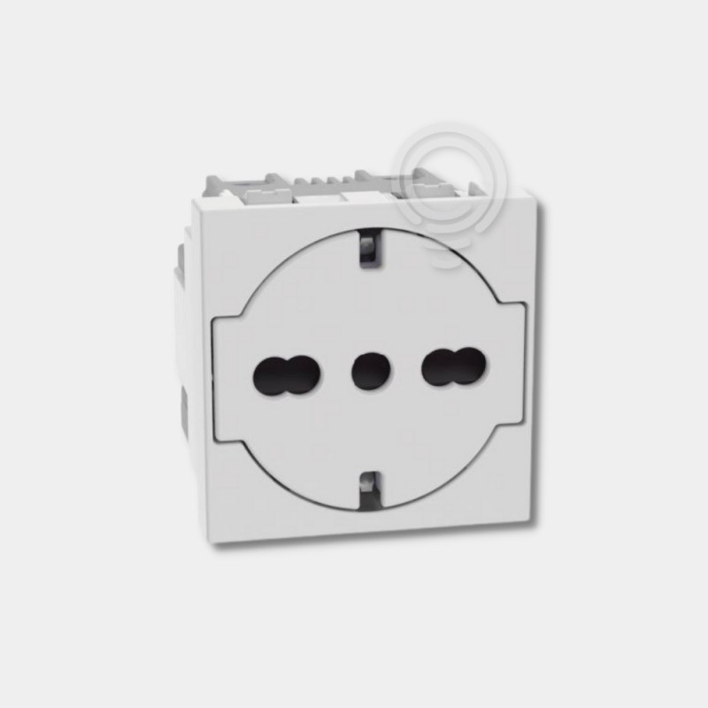 MatixGO - presa ita P40 flat bianco