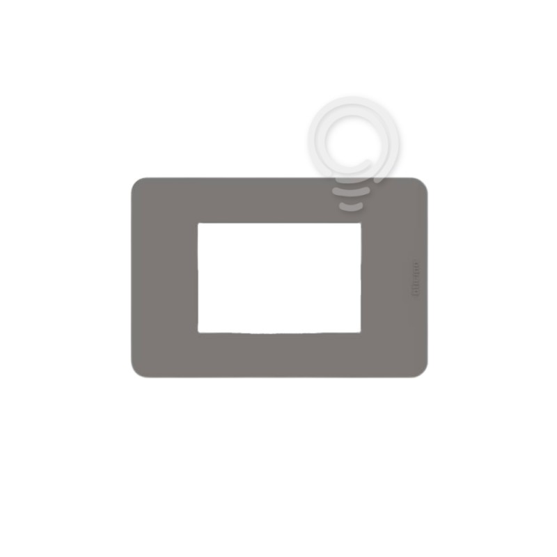 MatixGO - placca 3P tortora 