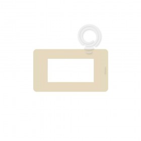 MatixGO - placca 4P ivory