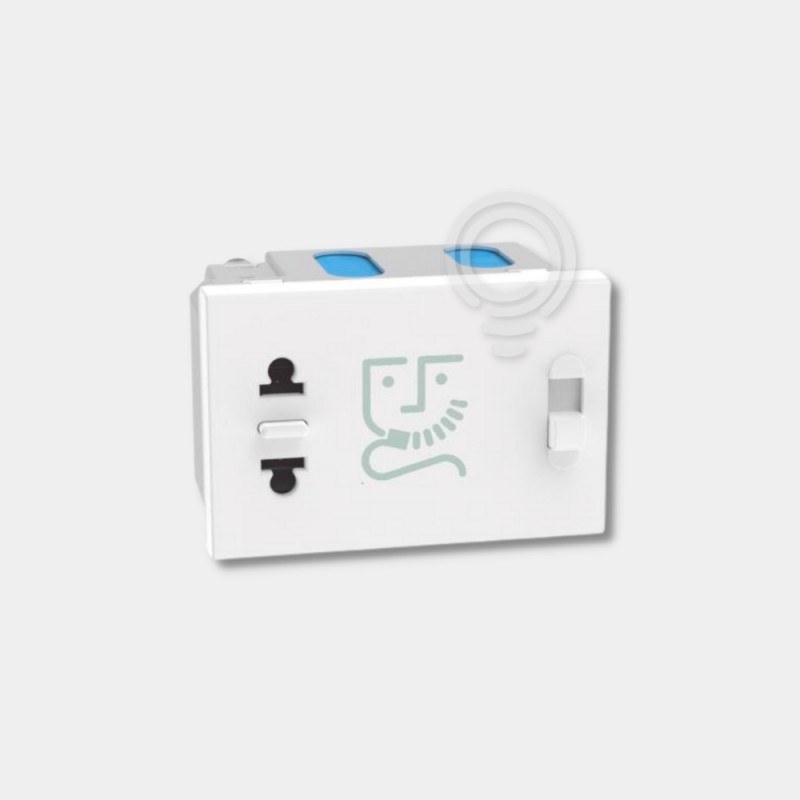 MatixGO - presa rasoio 230V bianco