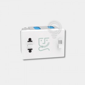 MatixGO - presa rasoio 230V bianco