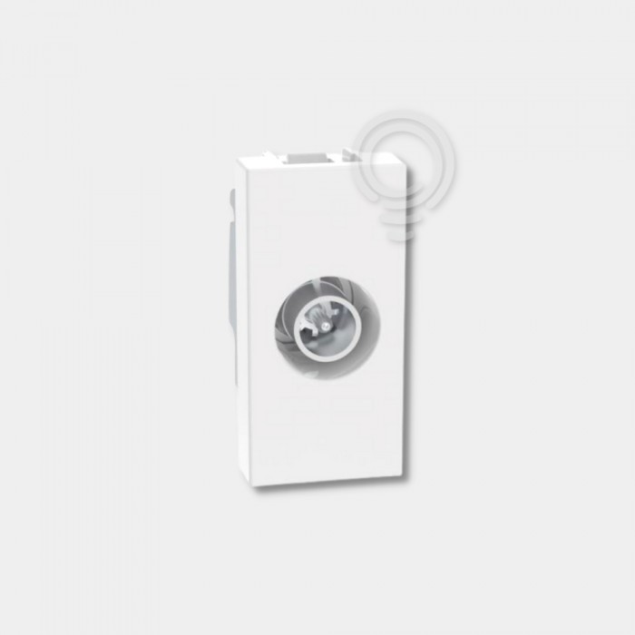 MatixGO - presa TV diretta 1m bianco 