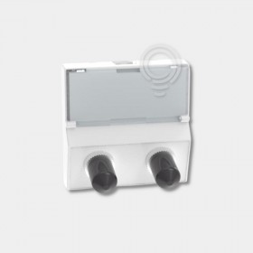 MatixGO - connettore ottico ST bianco 