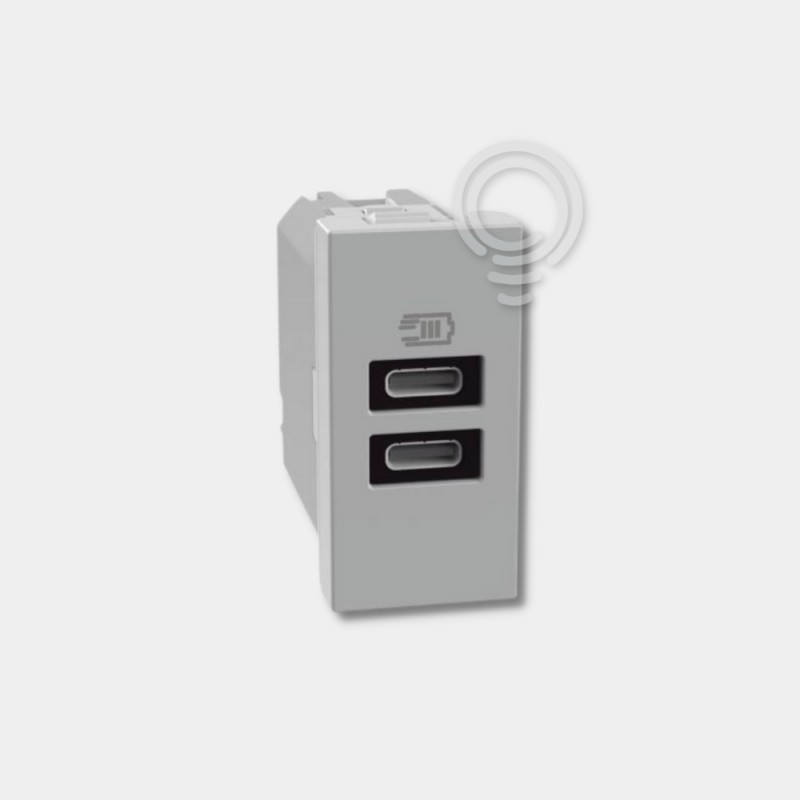 MatixGO - caricatore usb CC 1m grigio