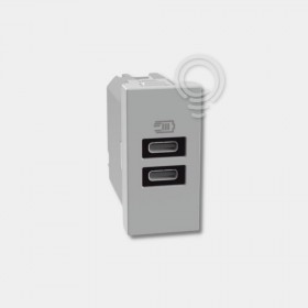 MatixGO - caricatore usb CC 1m grigio