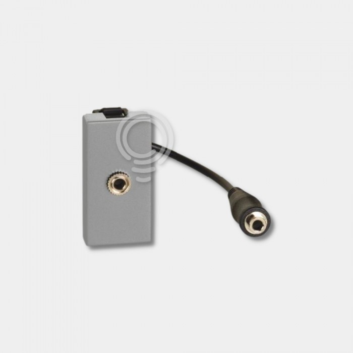 MatixGO - connettore Jack 3,5 grigio
