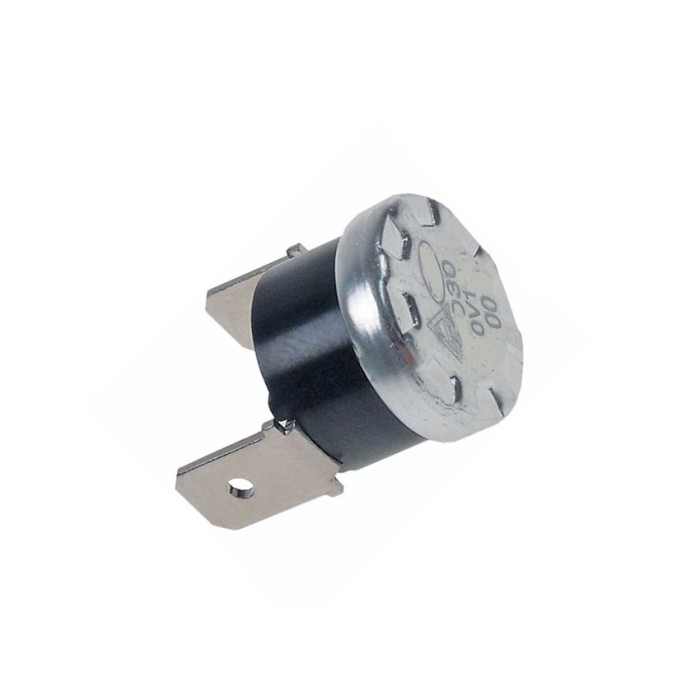 Termostato scatto fisso ricambio 130°C normalmente chiuso 1NC faston