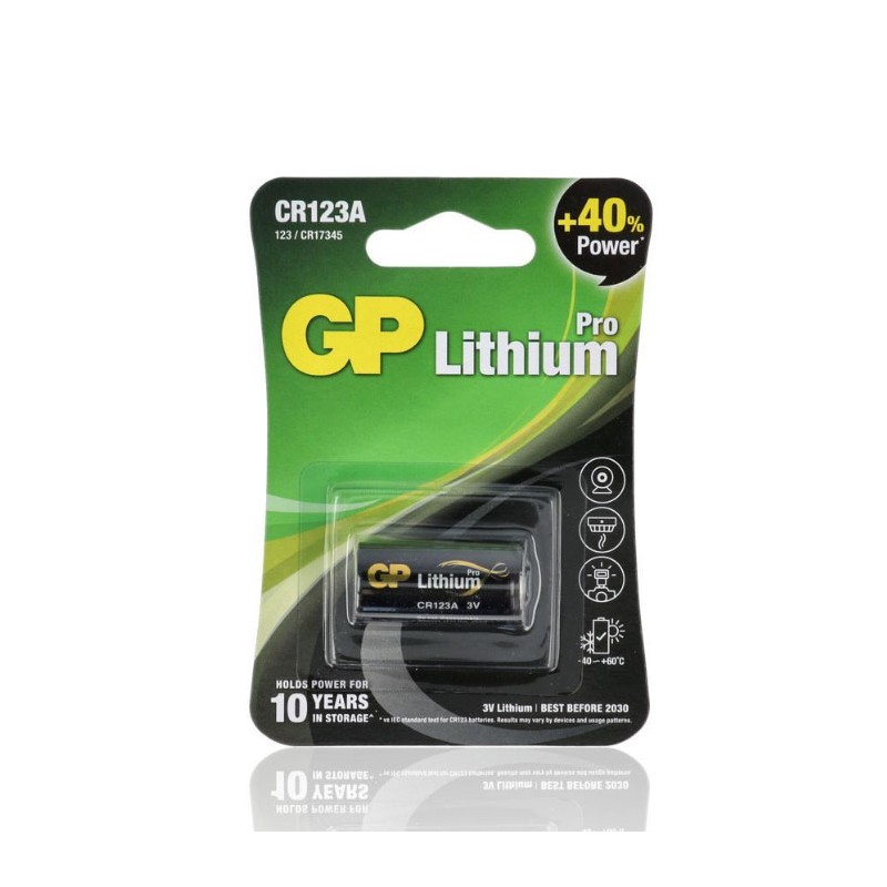 Batteria pila lithium 3v photo 1pz foto litio 1500mA CR123A