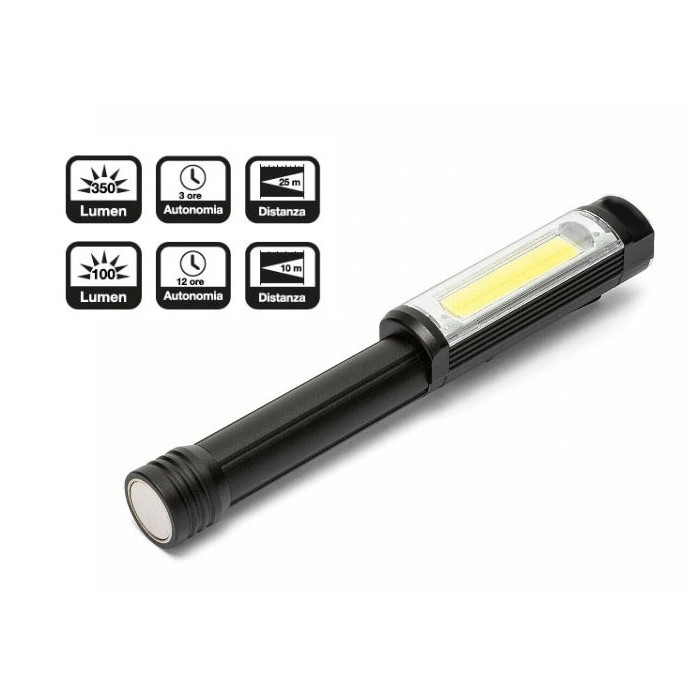 Lampe de travail avec aimant lumineux 3 LED AA, fonction...