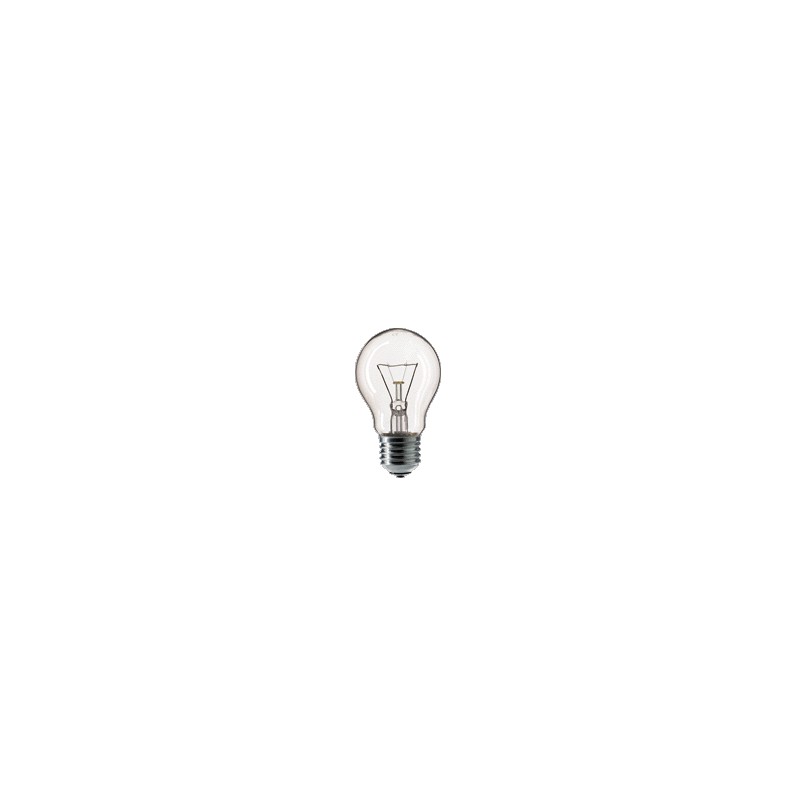 Lampada goccia chiara incandesenza 40w e27 24v G4024 vetro trasparente