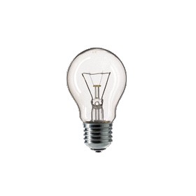 Lampada goccia chiara incandesenza 40w e27 24v G4024 vetro trasparente