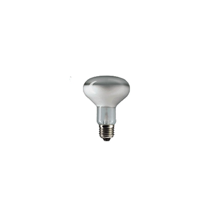 Lampada spot faretto R80 60w e27 230v 
