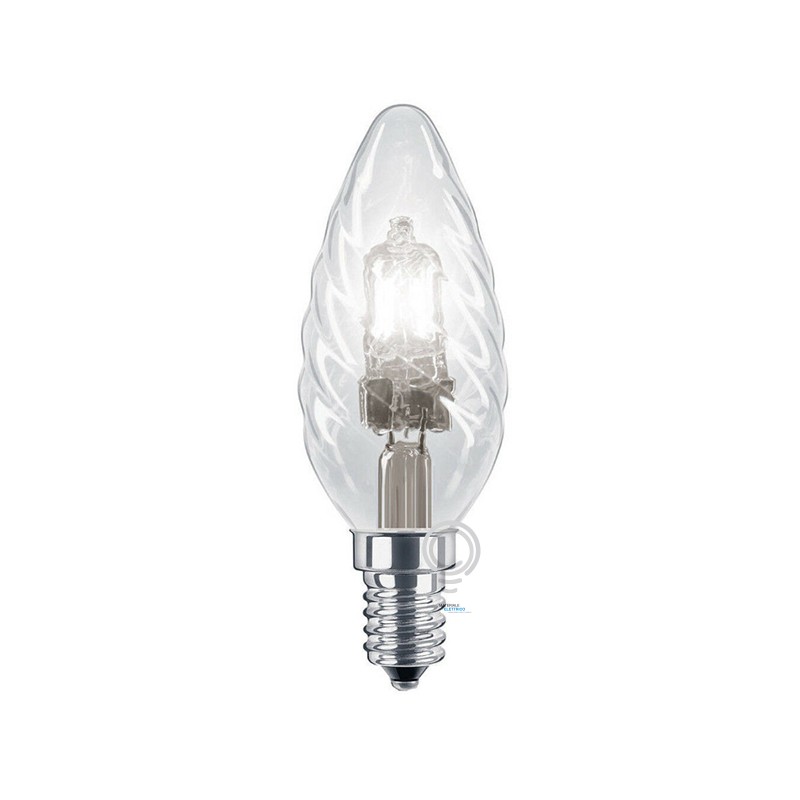 Tortiglione halogen clear light e14 attack 40w...