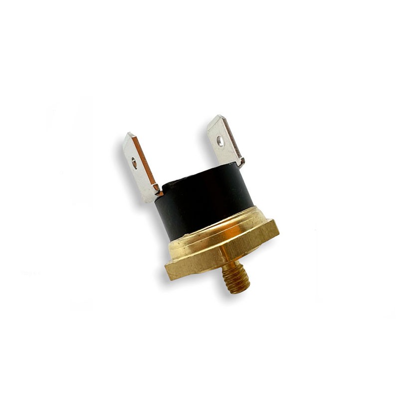 Termostato scatto fisso 145° faston verticale fondello a vite M4x5 