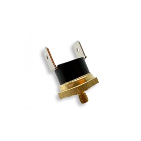 Termostato scatto fisso 145° faston verticale fondello a vite M4x5 