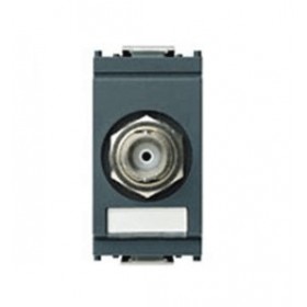 Connecteur Bnc prise RX93 noir 16350C8 idea vimar