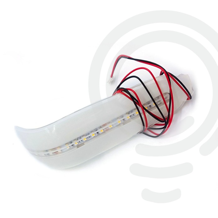 Ersatz-LED-Ray-RAL9010-Maske mit...