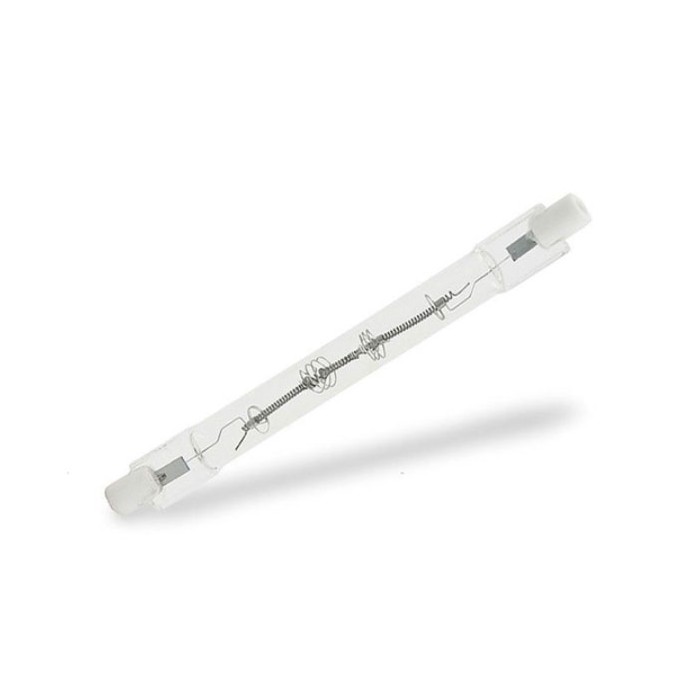 Lampe halogène linéaire 500w 119mm r7s lumière chaude