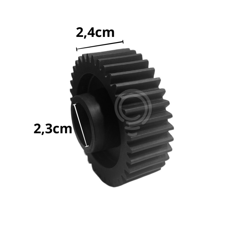 Ruota elicoidale m2 z36 akulon ricambio motore scorrevole 900sc11024 