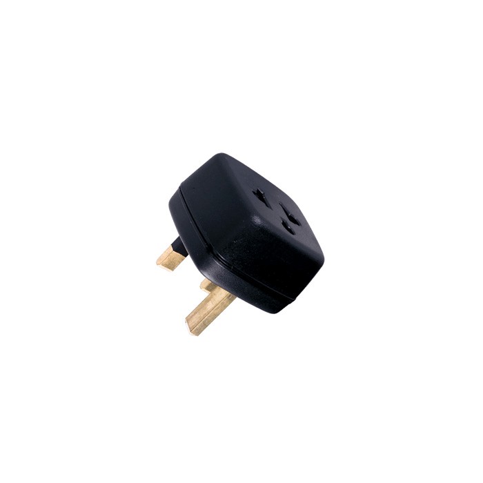 Adattatore elettrico viaggio spina inglese con fusibile universale mk9 1666b