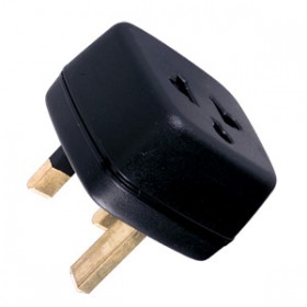 Adattatore elettrico viaggio spina inglese con fusibile universale mk9 1666b