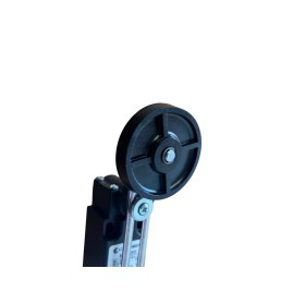Interruttore Finecorsa leva corsoio con rotella gomma ip65 ac15 400v 4a ui500v