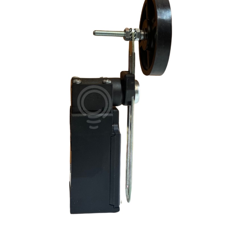 Schiebehebel-Endschalter mit Gummirolle IP65...