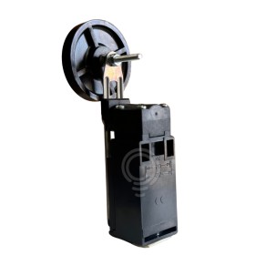 Interruttore Finecorsa leva corsoio con rotella gomma ip65 ac15 400v 4a ui500v